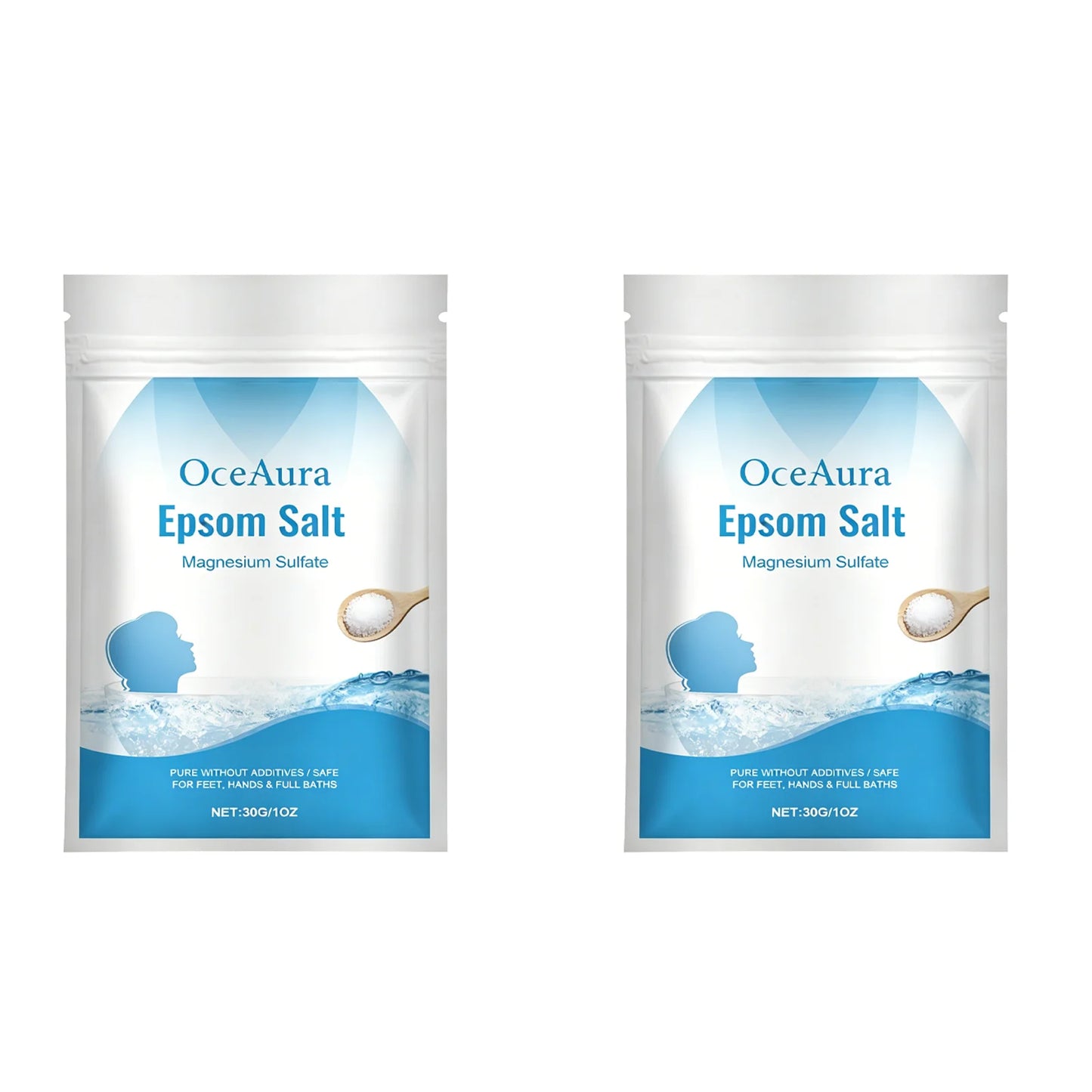 Pure Epsom Salt Magnesium Sulfate for Foot Hand Full Body Bath Soothing Relaxing Moisturizing Bath Salt Skincare
